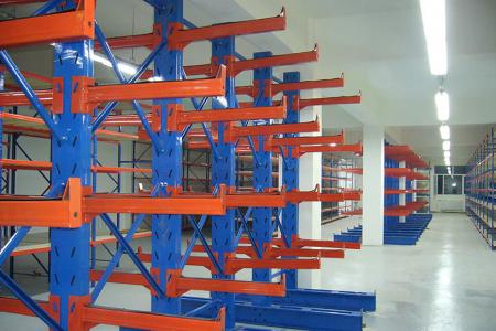 Cantilever Racking - Cantilever racking system is ideal for long product types