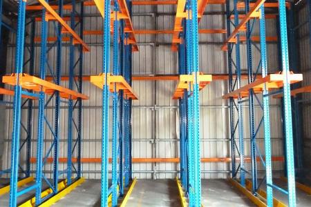 Drive-in Racking ideal for cold storage and freezers where space is costly.