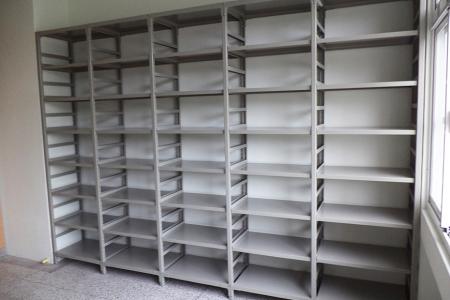 Light Duty shelving with easy removal assembly