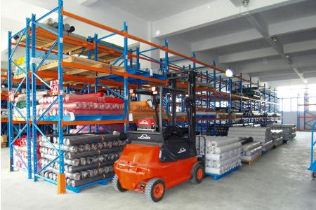 USA racking has it maximizes vertical storage space.