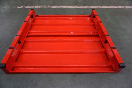 鋼棧板的背面防滑墊可防止棧板滑動