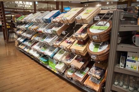 Kitchenware Supermarket Shelving powder coating is not easy to rust