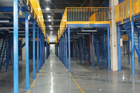 Platform Racking - platforms racking double usable floor space with significant savings